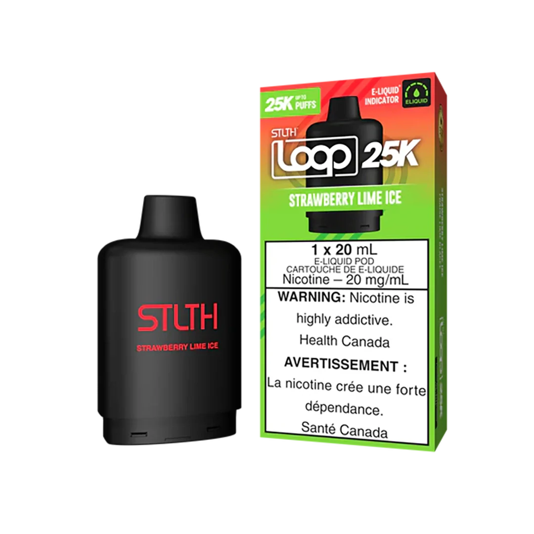 Loop - Strawberry Lime Ice - 25K Puffs - 5%