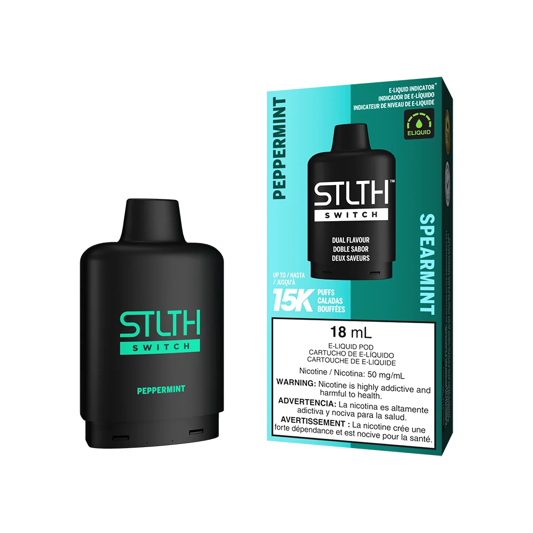 Loop Switch - Peppermint & Spearmint - 15K taffs - 5%