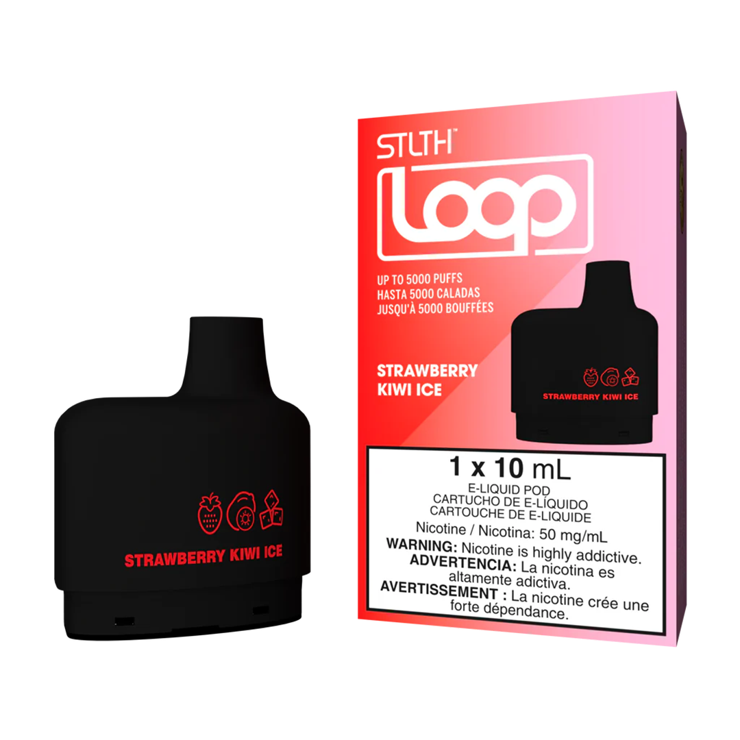 Loop - Strawberry Kiwi Ice - 5000 Puffs - 5%