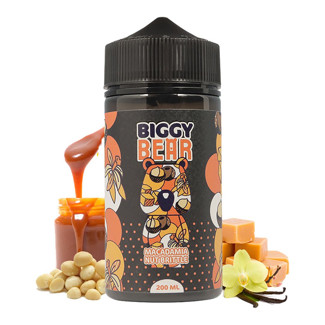 Macadamia Nut Brittle - Biggy Bear - 200ml