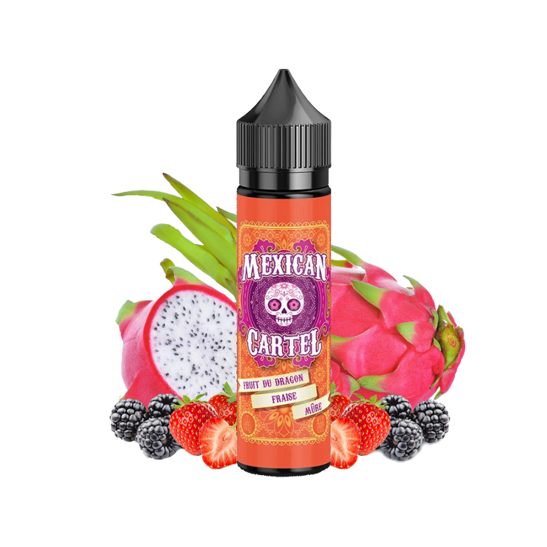Mexican Cartel Fruit du Dragon Fraise Mûre 60 ml