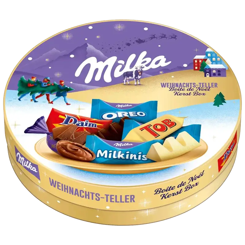 Milka And Friends Assiette De Noël 198g