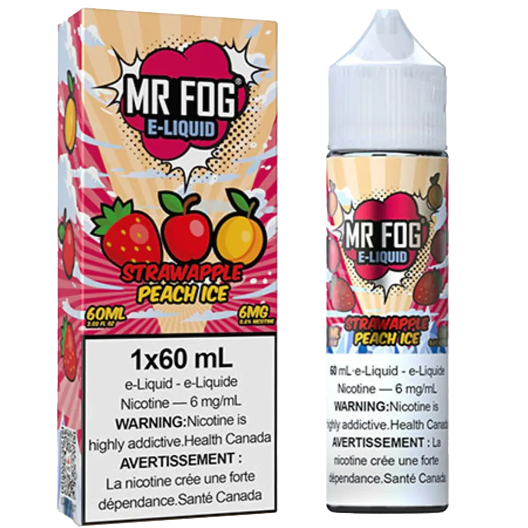 Mr Fog Strawapple Peach Ice 60ml