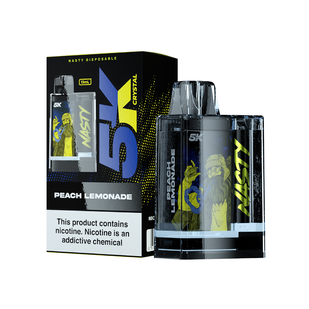 Nasty 5K Crystal - PEACH LEMONADE 5000 puffs 5%