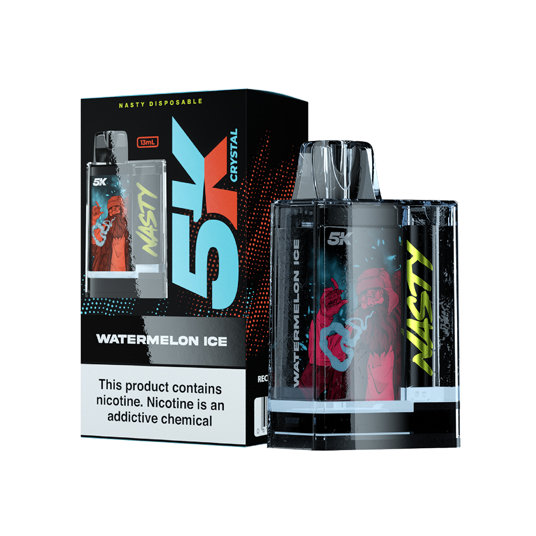 Nasty 5k Crystal - WATERMELON ICE 5000 puffs 5%