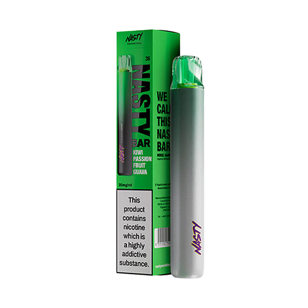 Nasty DX2 - Kiwi Passion Fruit Guava 600 Taffs  - 20mg
