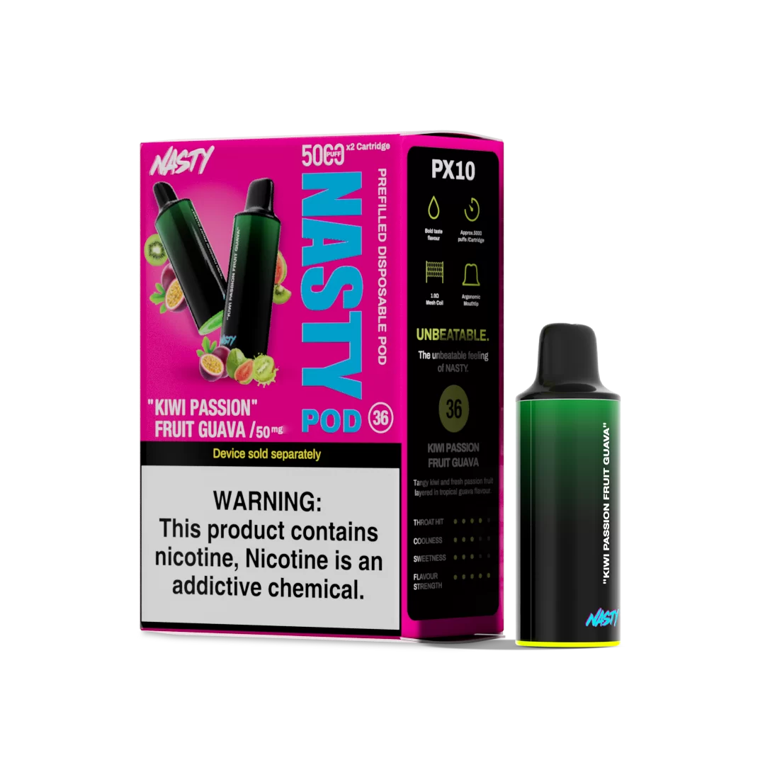 Nasty Pod 5k - Kiwi Passion Fruit Guava