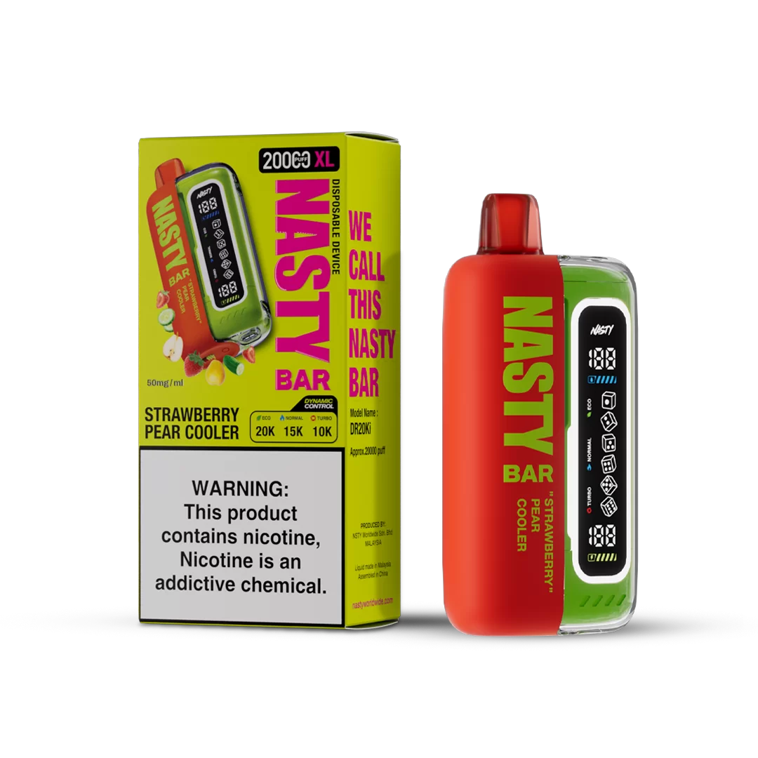 Nasty XL Turbo 20K - Strawberry Pear Cooler  - 5%