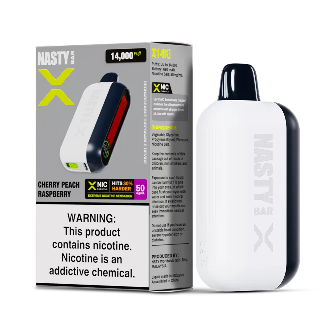 Nasty X 14K Strong - Cherry Peach Raspberry