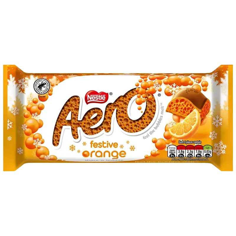Nestlé Aero Orange Chocolate 90g