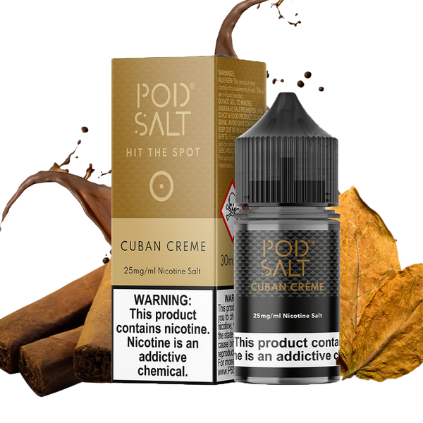 POD SALT Cuban Creme 30ML