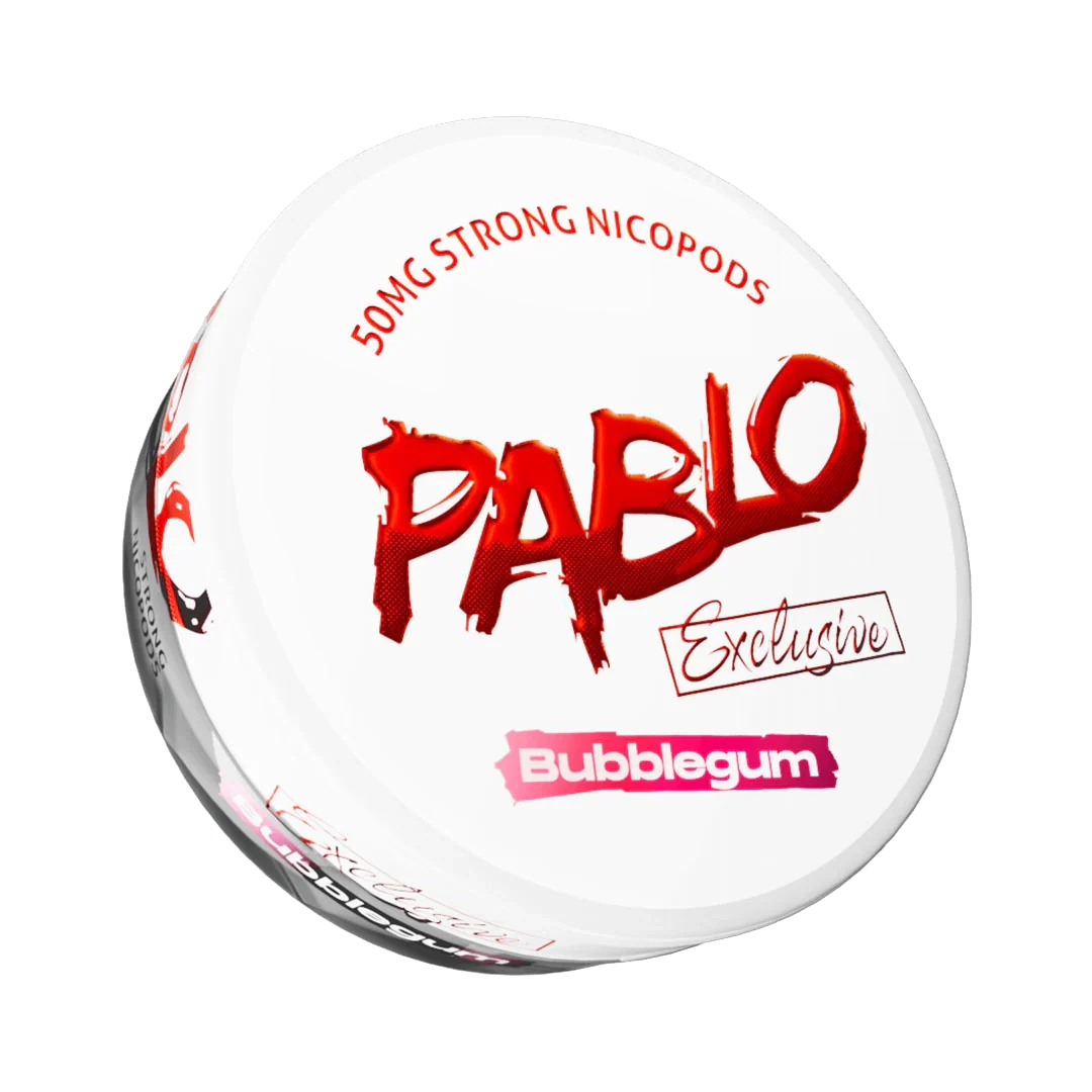 Pablo - Nicotine pouche - Bubblegum - 30mg/pouch - 50mg/g