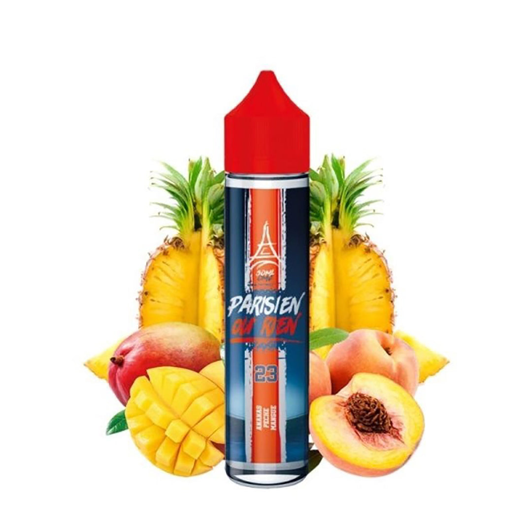 Parisien ou rien - N°23 Ananas Pêche Mangue 60ml