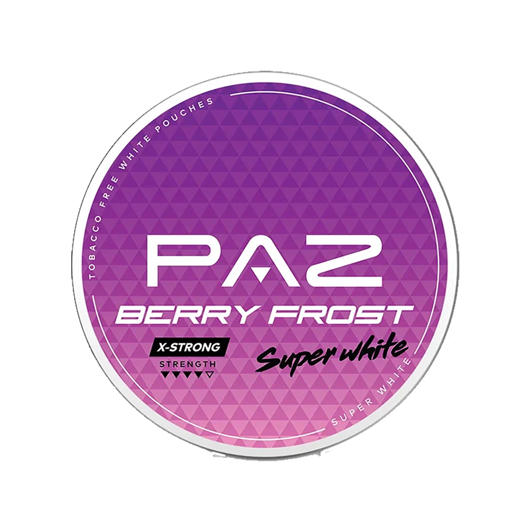 Paz Nicotine Pouche - Berry Frost X-Strong - 10 mg/pouch