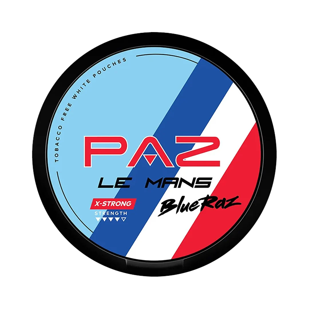 Paz Nicotine Pouche - Le Mans Blue Raz - 12mg/pouch
