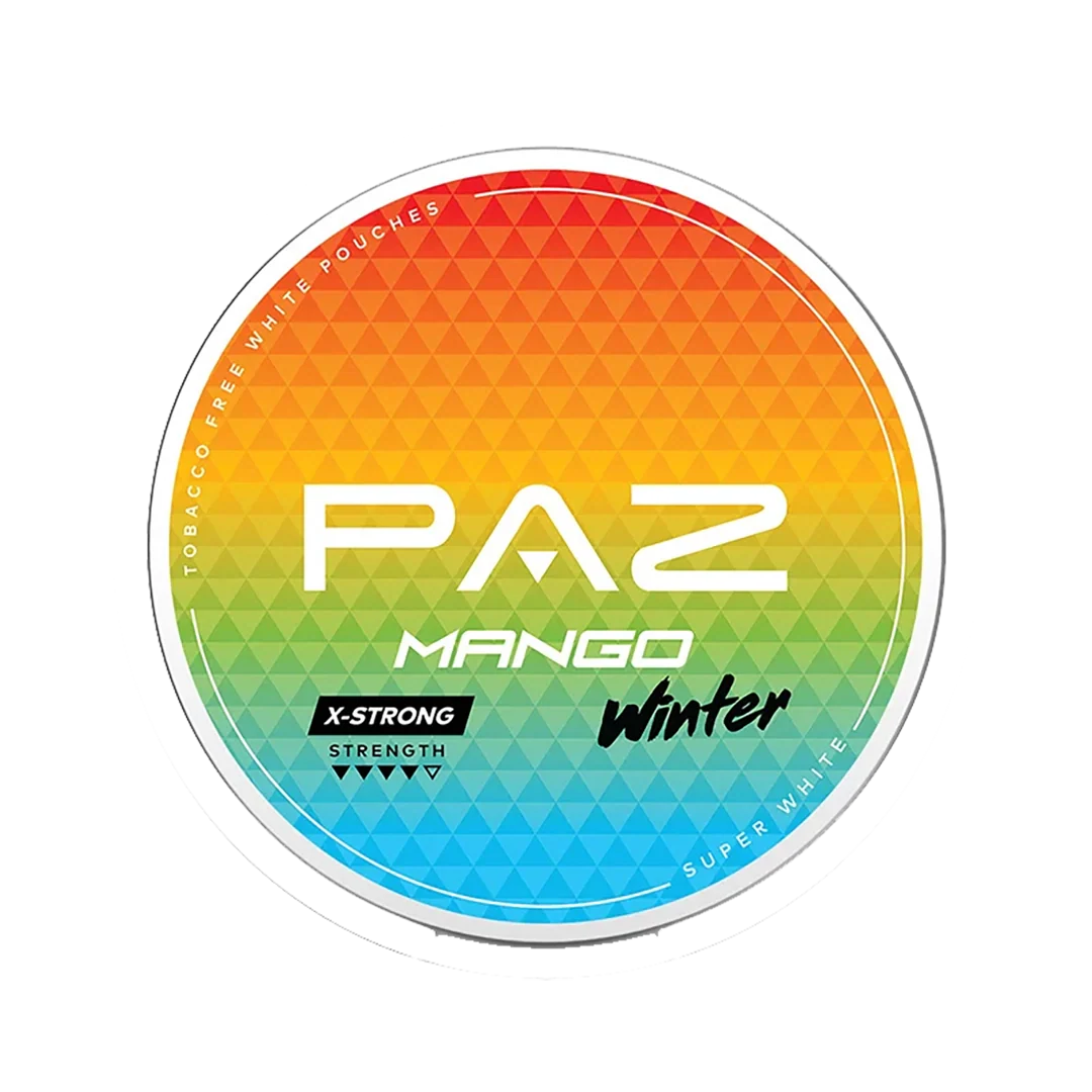 Paz Nicotine Pouche - Mango Winter X-Strong - 10mg/pouch