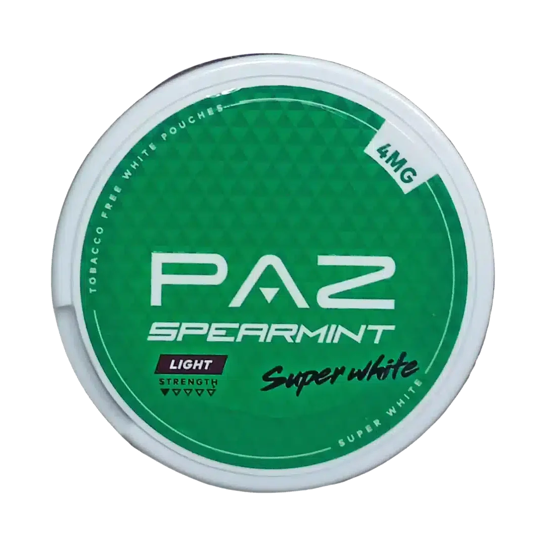 Paz Nicotine Pouche - Spearmint - 4mg/pouch