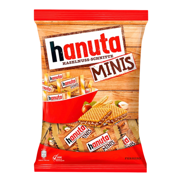 Hanuta Minis 200g – Mini Gaufrettes au Chocolat et Noisettes