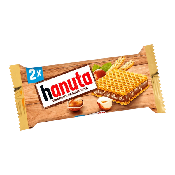 Hanuta 2x22g – Gaufrettes au Chocolat et Noisettes de Ferrero