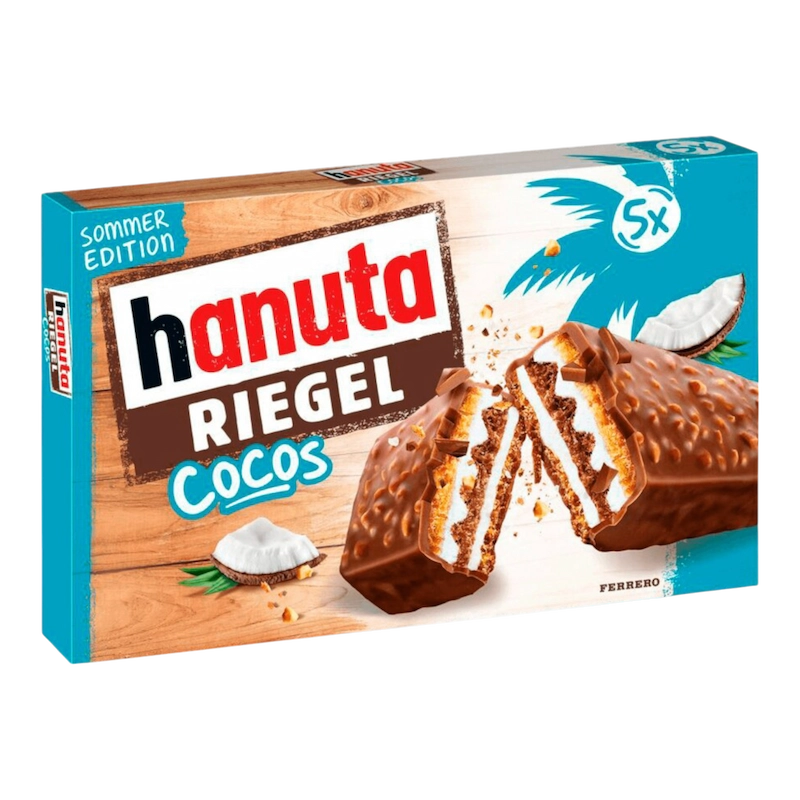 Hanuta Riegel Coco 5 Pcs