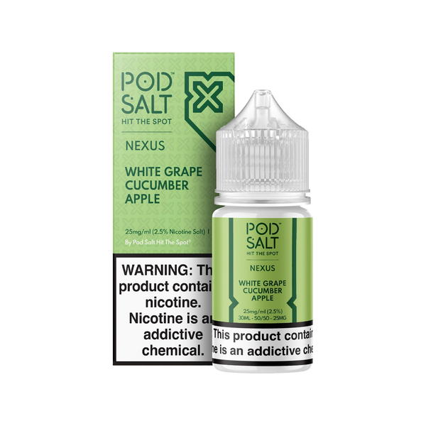Pod Salt - Nexus White Grape Cucumber Apple 30ML