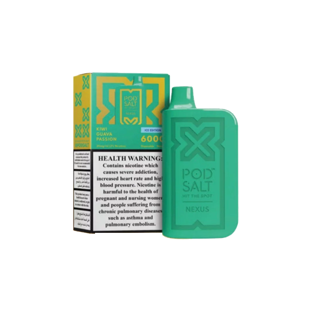Pod Salt Nexus 6000 - Kiwi Passion Guava 5%