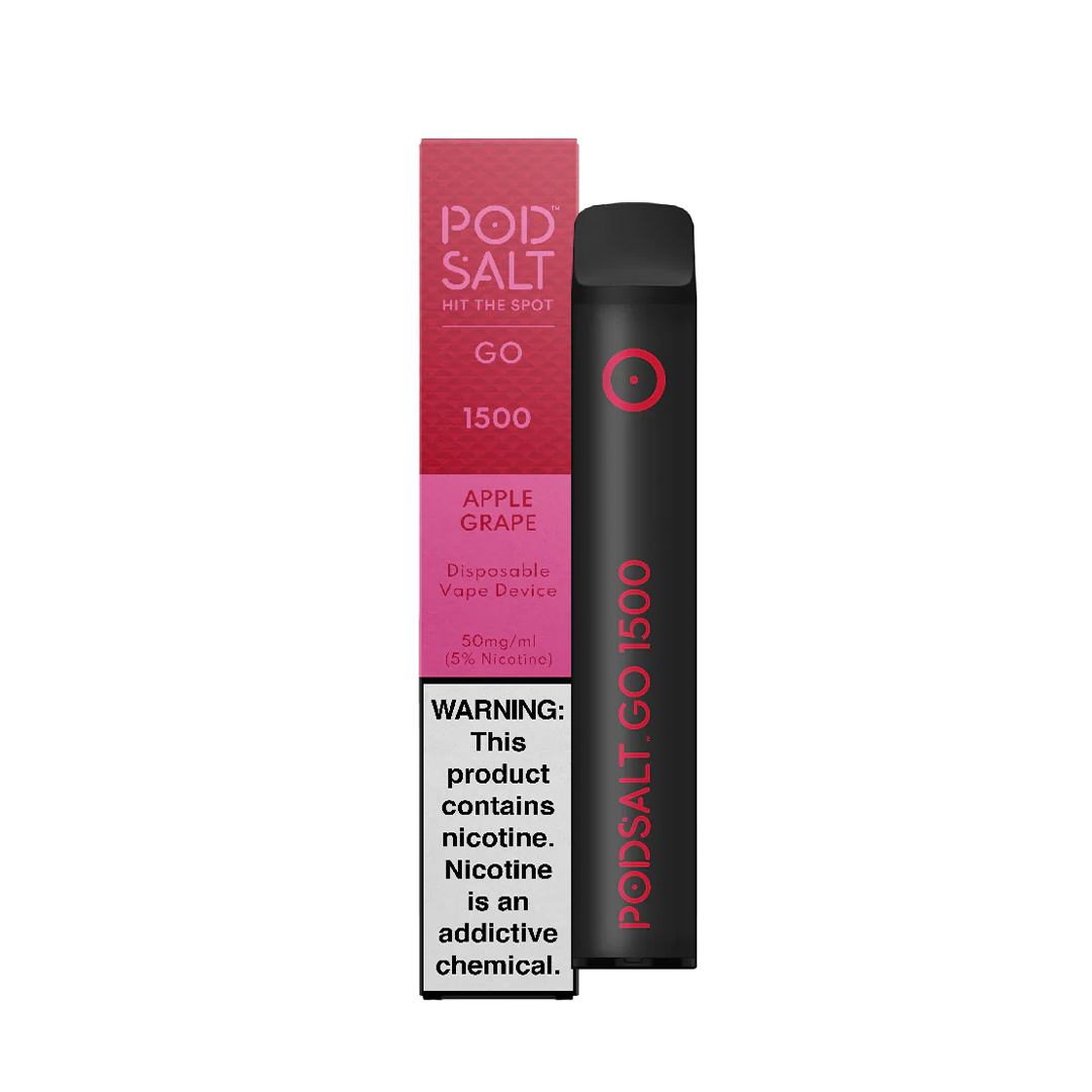 PodSalt 1500 PUFFS APPLE GRAPE