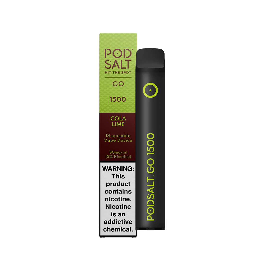 PodSalt 1500 PUFFS COLA LIME