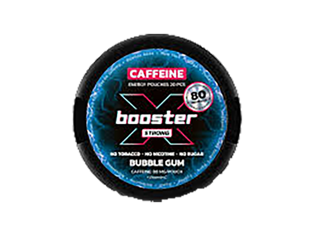 Pouches Caffeine - Bubble Gum - X-Booster