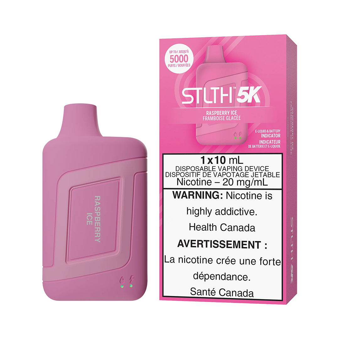 STLTH 5K - Raspberry Ice 5%
