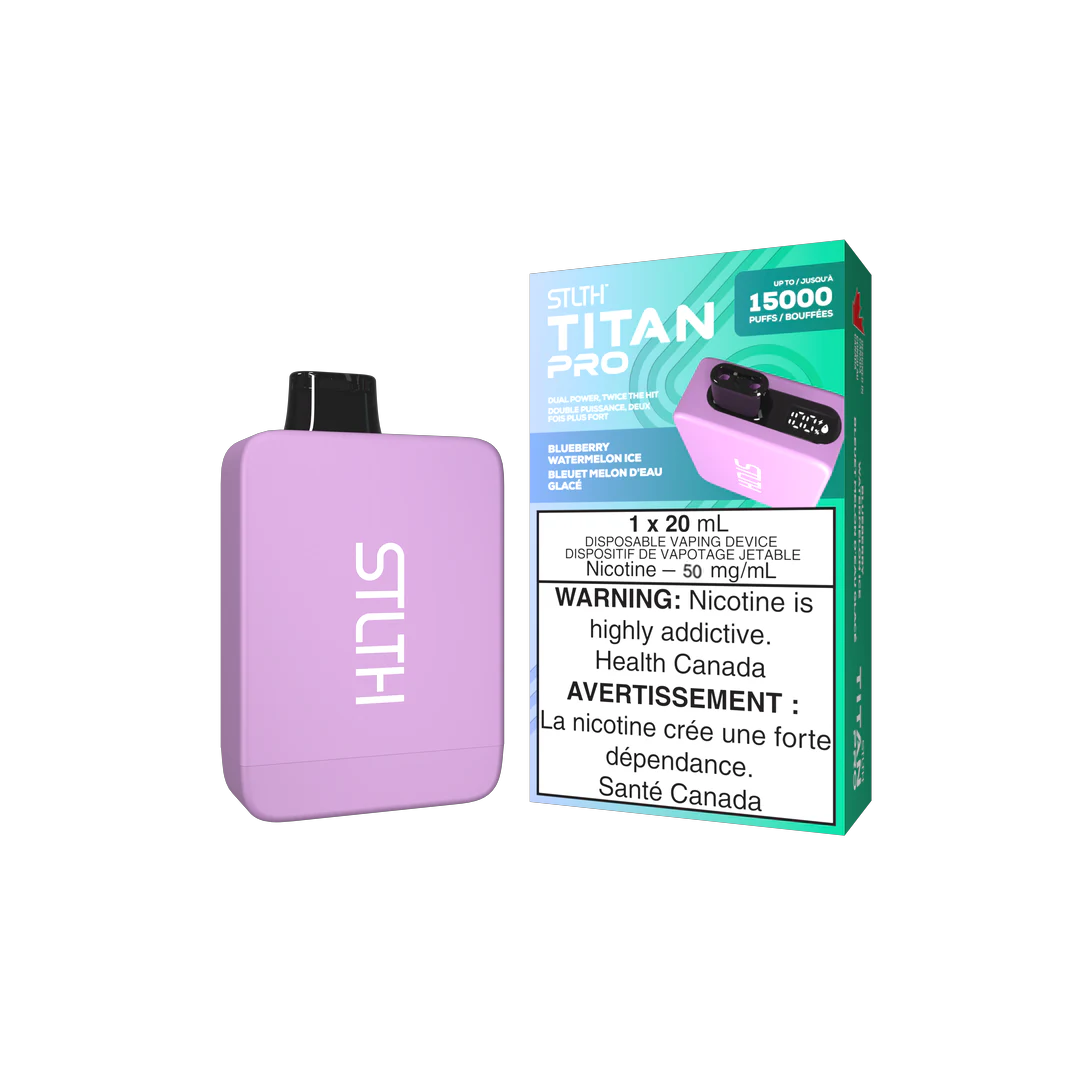 STLTH TITAN PRO 15K - Blueberry watermelon ice