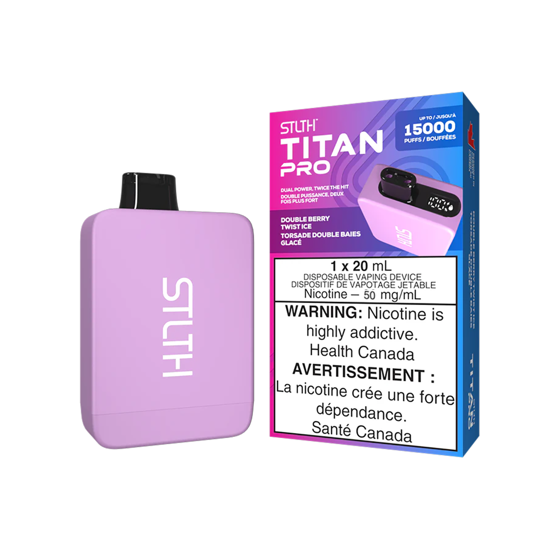 STLTH TITAN PRO 15K - Double berry twist ice