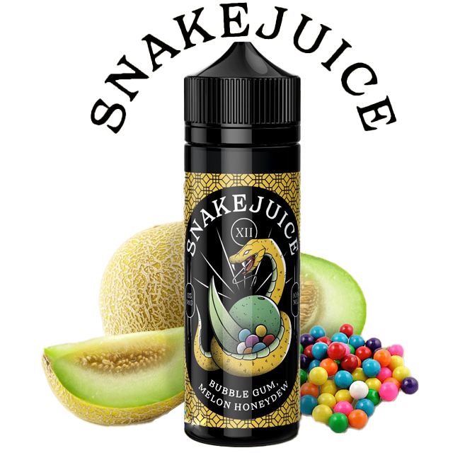 Snake Juice 100ml - Buble Gum Melon Honeydew - 3mg
