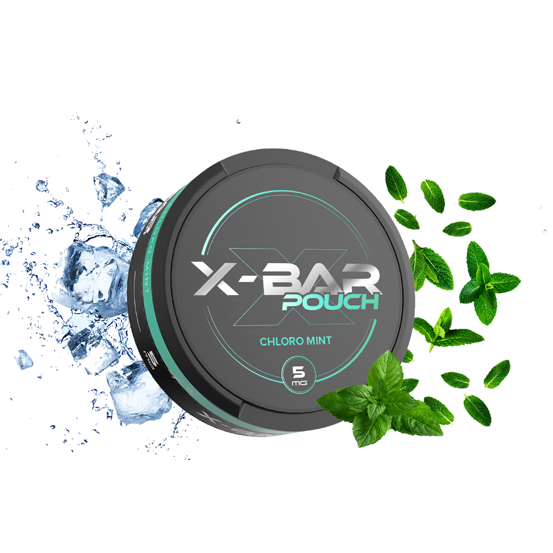 Snus x-bar Pouch Chloro Mint 18mg