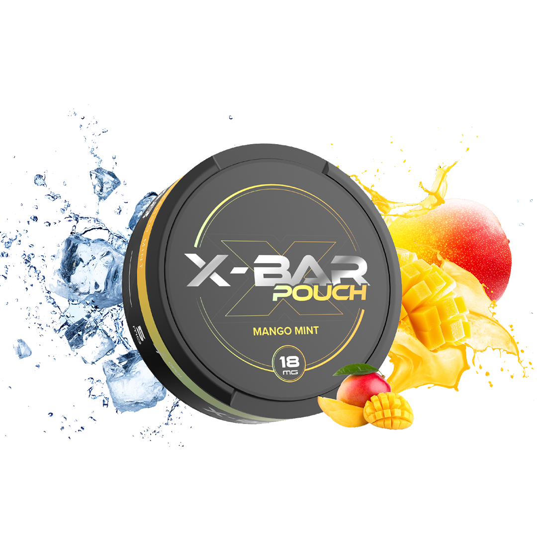 Snus x-bar Pouch Mango Mint 18mg