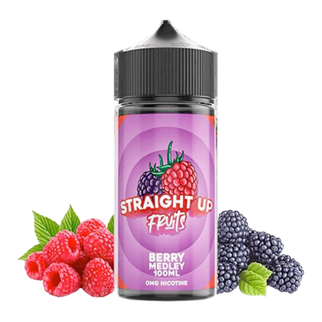 Straight up Berry medley 120ml