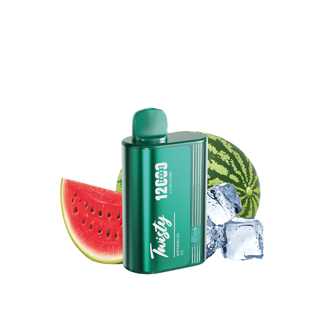 Twisty 12000 Puffs - Watermelon Ice  - 2% / 5%