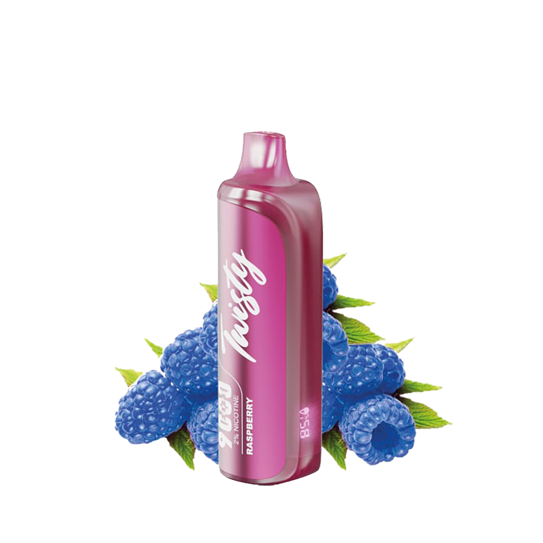 Twisty 9000 Puffs - Raspberry - 2% / 5%