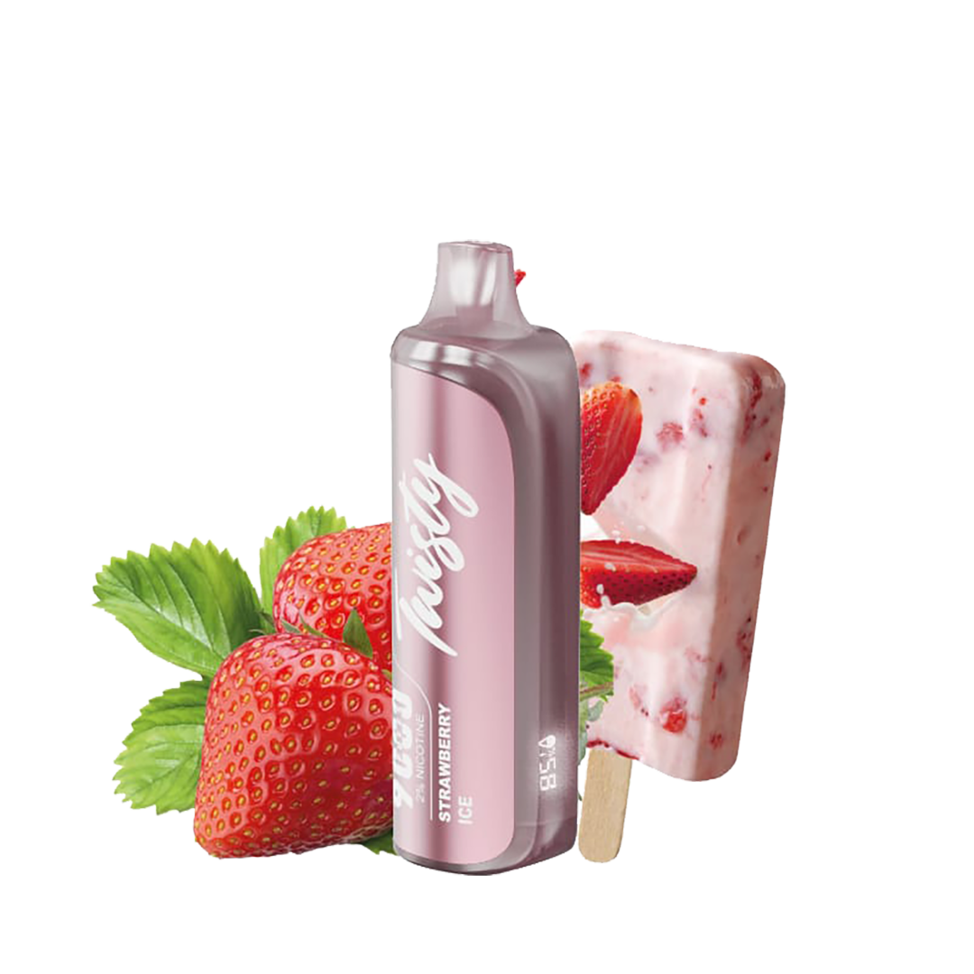 Twisty 9000 Puffs - Strawberry Ice - 2% / 5%