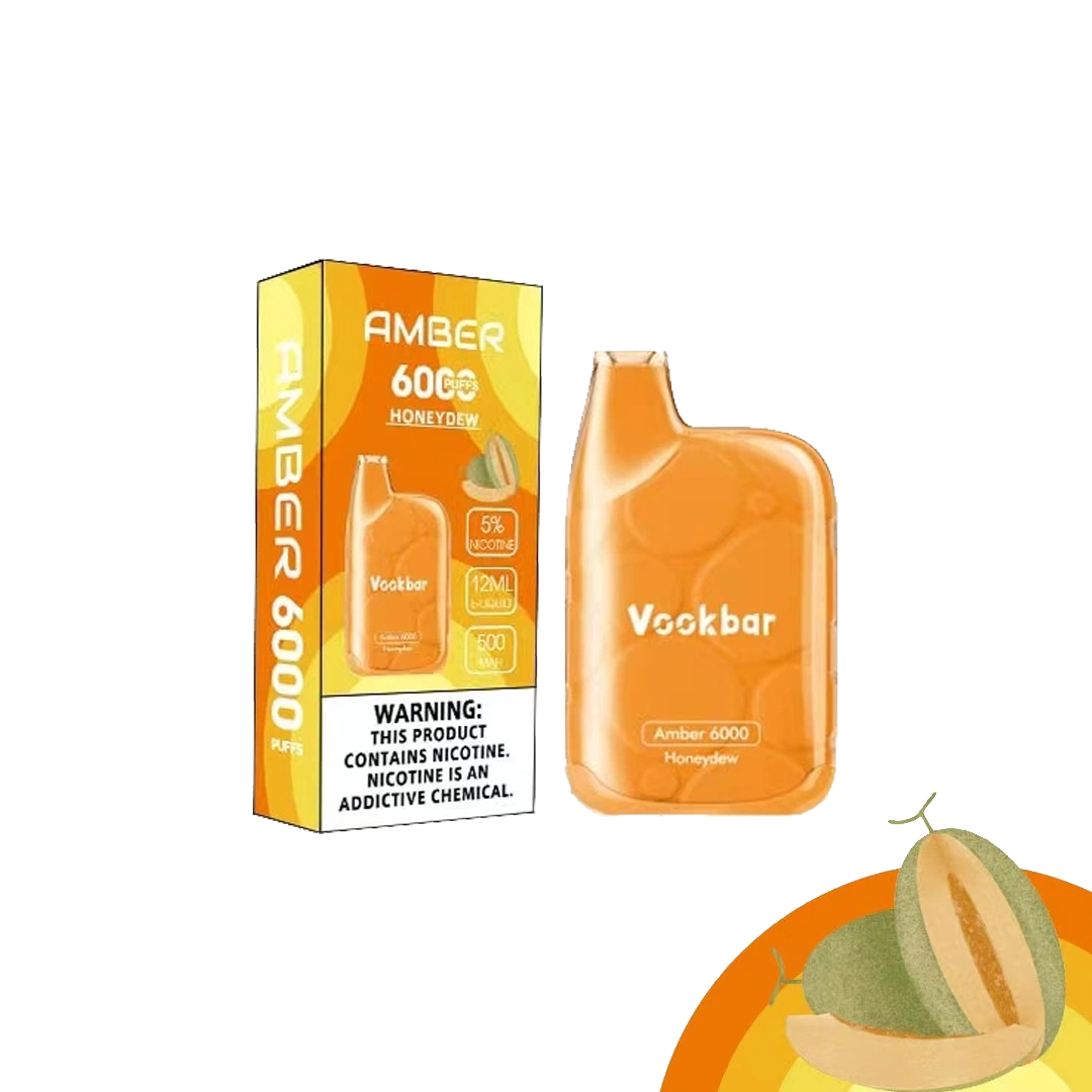 VOOKBAR Amber - Honeydew - 6000 Taffs 5%