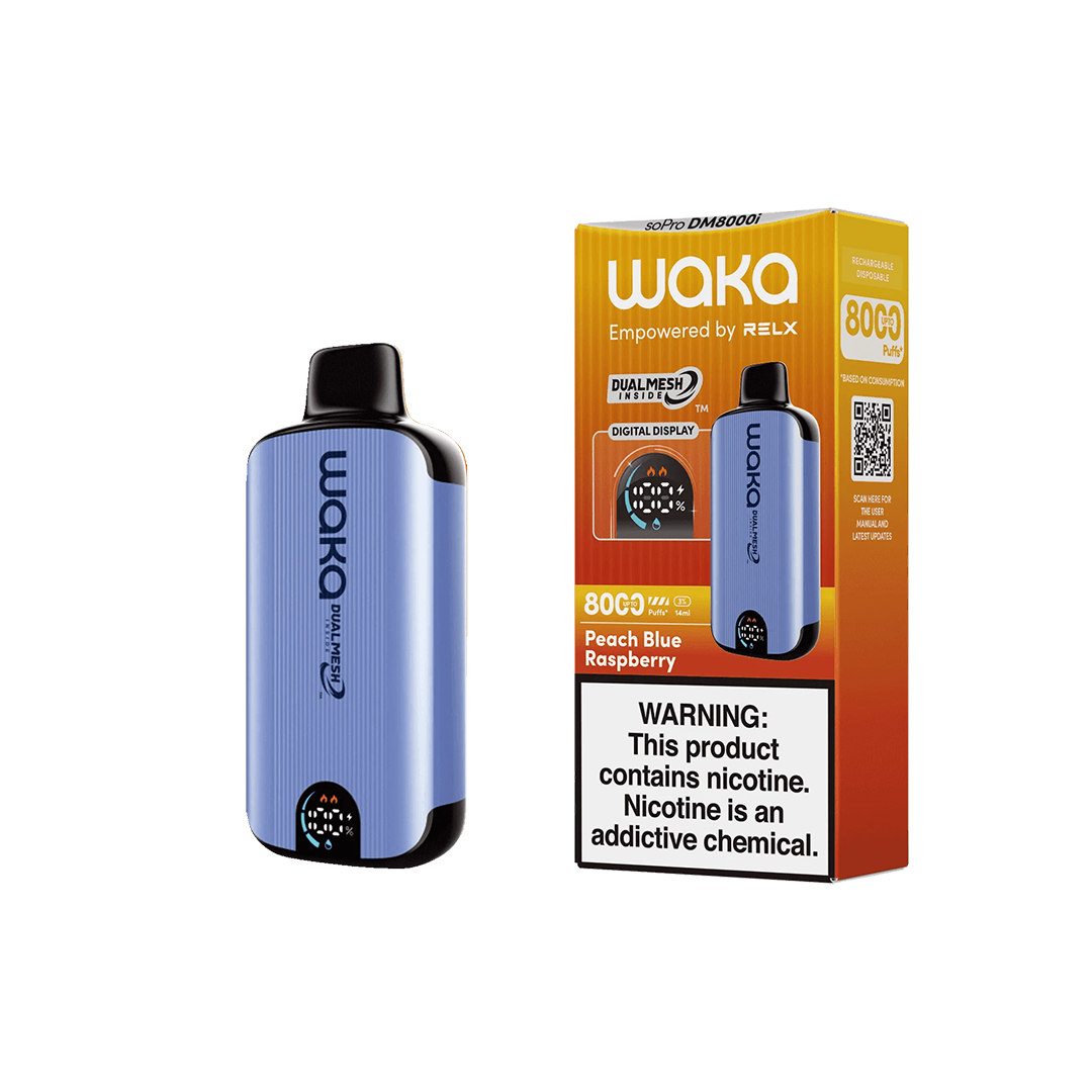 Waka - soPro DM8000i - Peach Blue Raspberry 5%