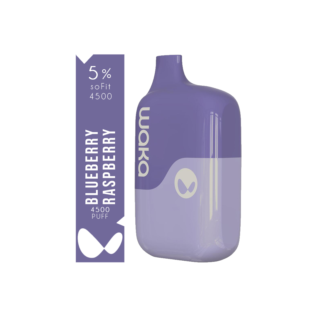 Waka - Blueberry Raspberry - 4500 Taffs 5%