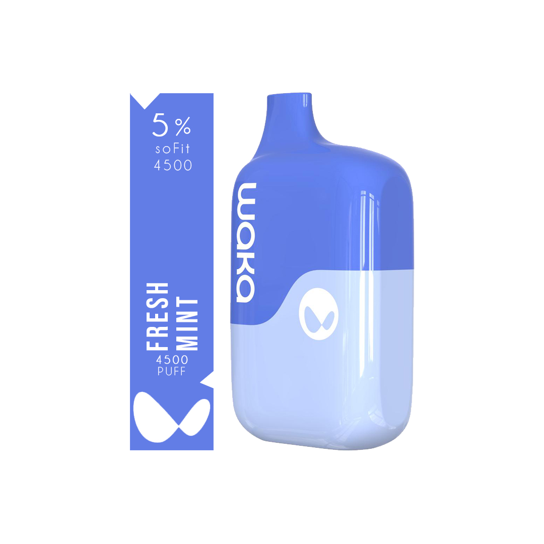 Waka - Fresh Mint - 4500 Taffs 5%