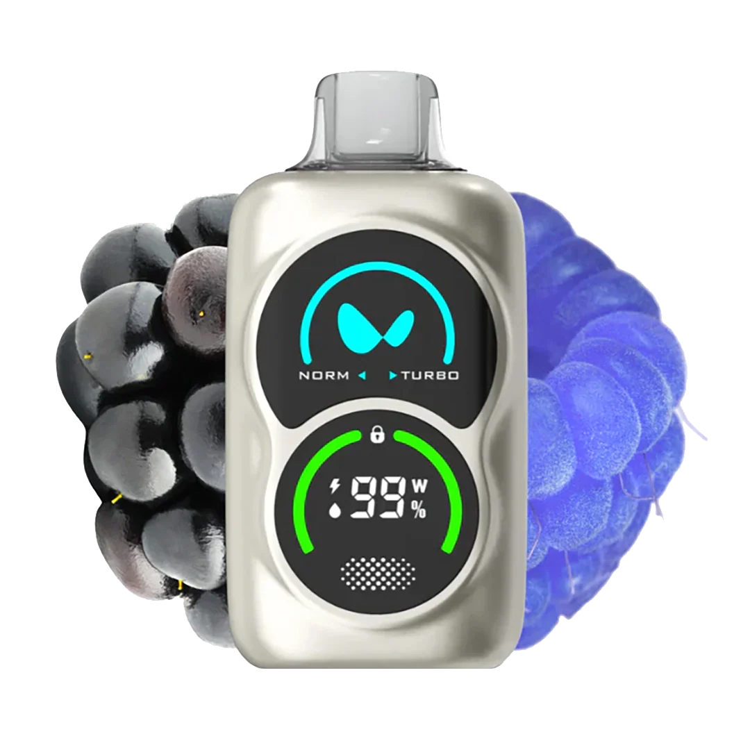 Waka - PA25000 Duo - Blue Razz Blackberry  - 5%