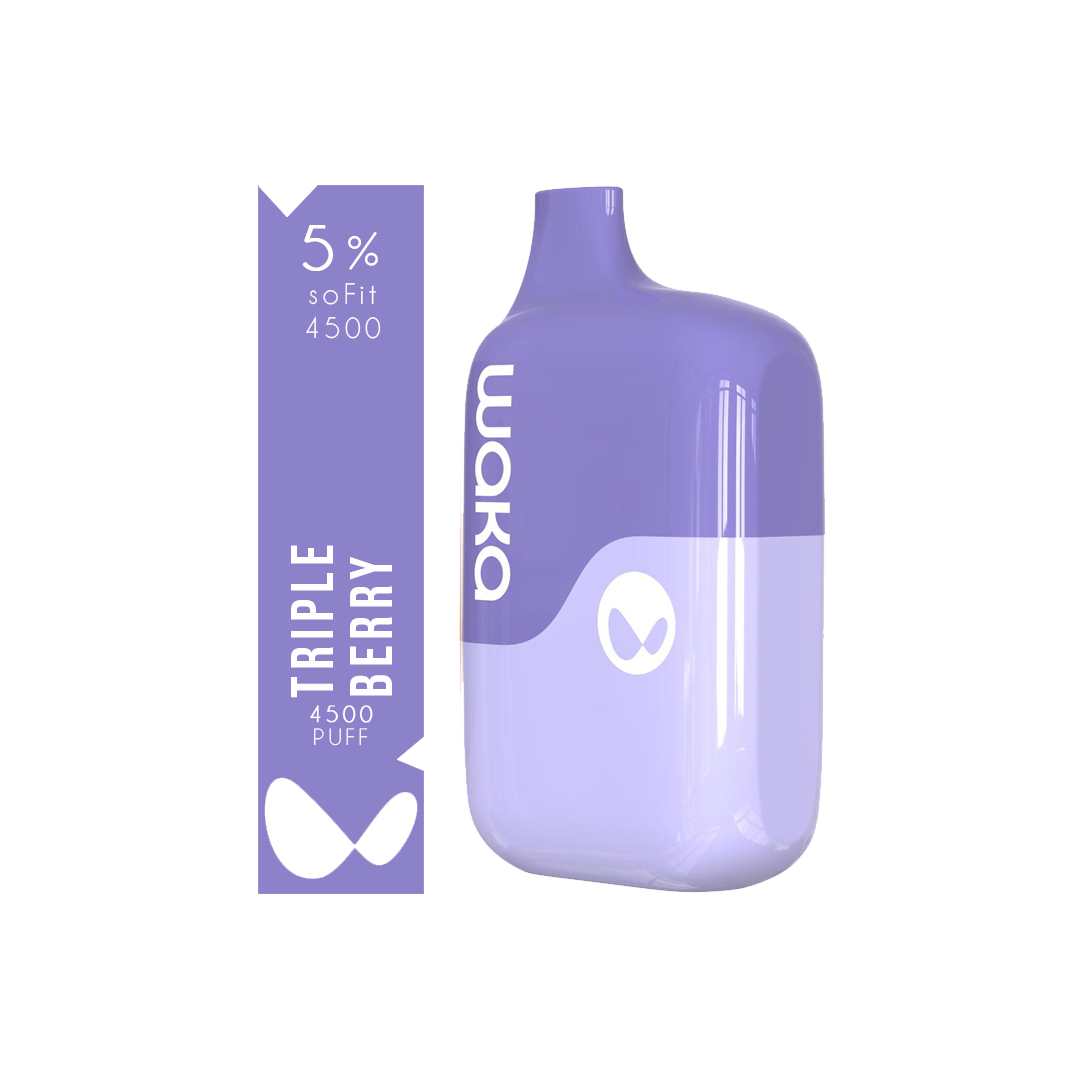 Waka - Triple Berry - 4500 Taffs 5%