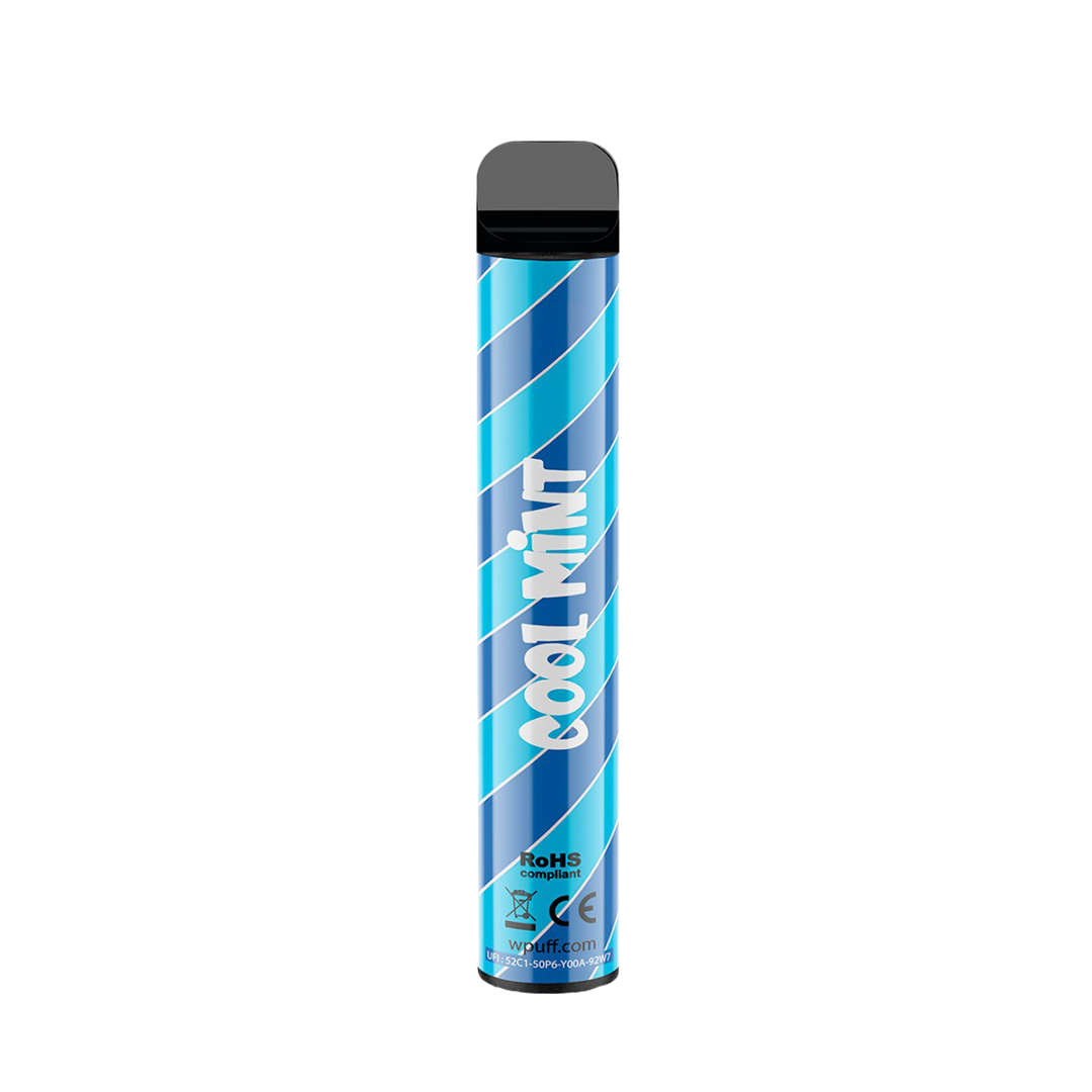 Wpuff Magnum Liquideo - Cool Mint - Jetable 2000 taffs 2%