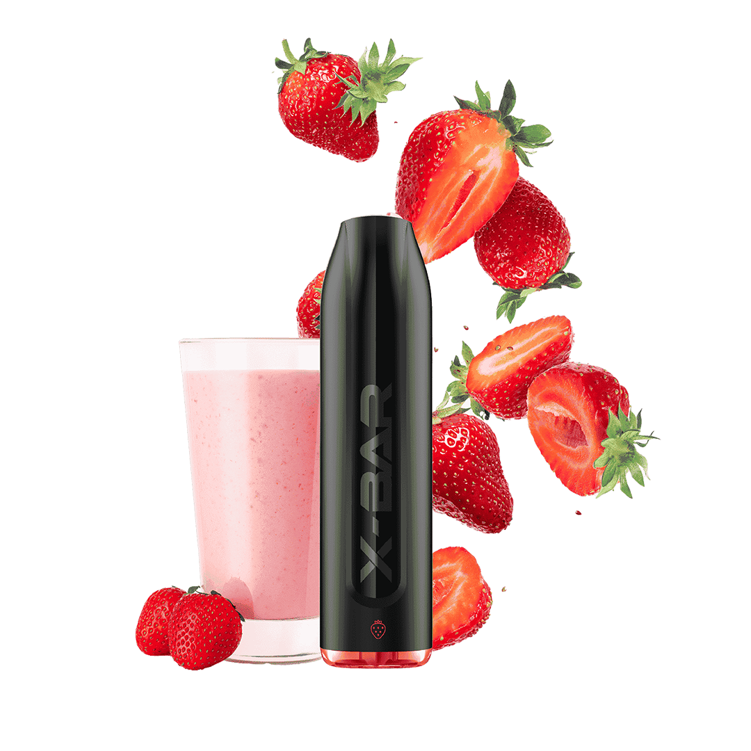 X-BAR PRO 1500 puffs - Strawberry Milkshake - 0%