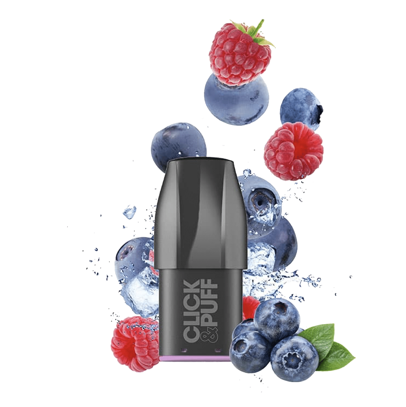 X-Bar Click & Puff Pod - Myrtille Framboise