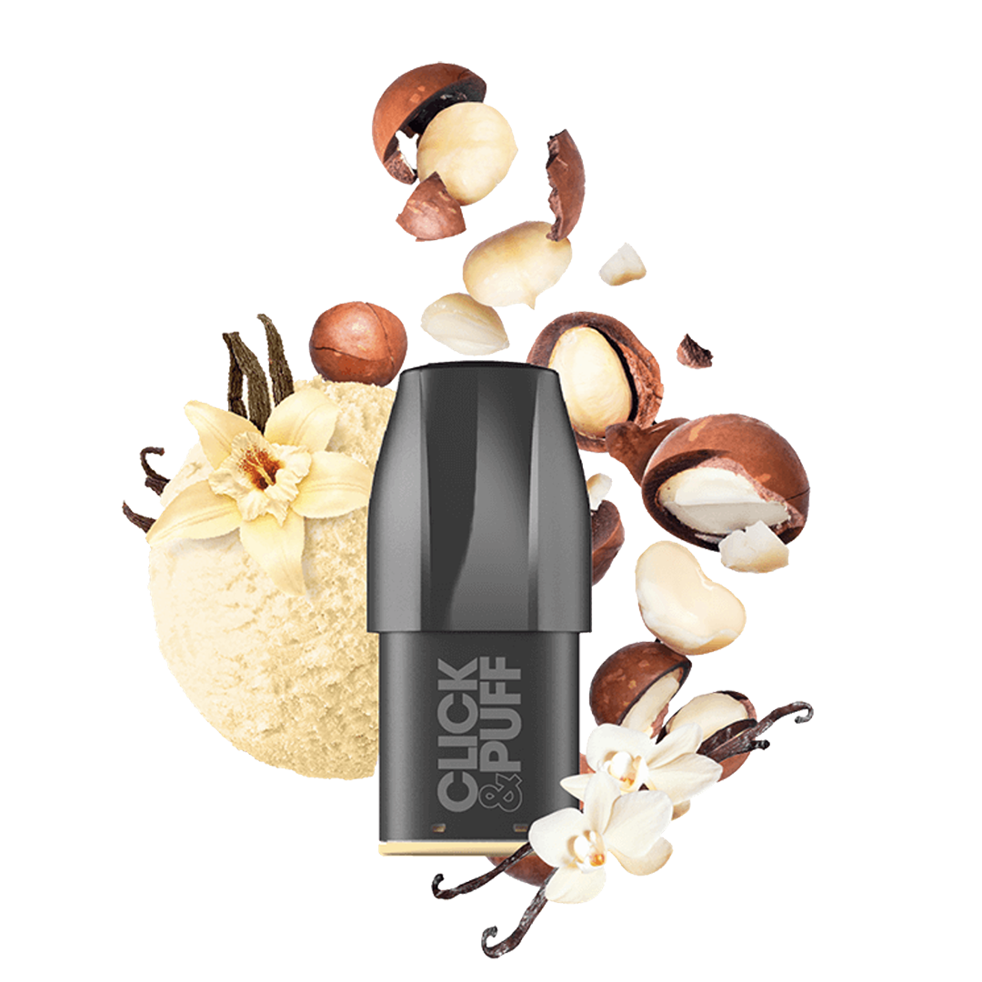 X-Bar Click & Puff Pod - Vanilla Macadamia