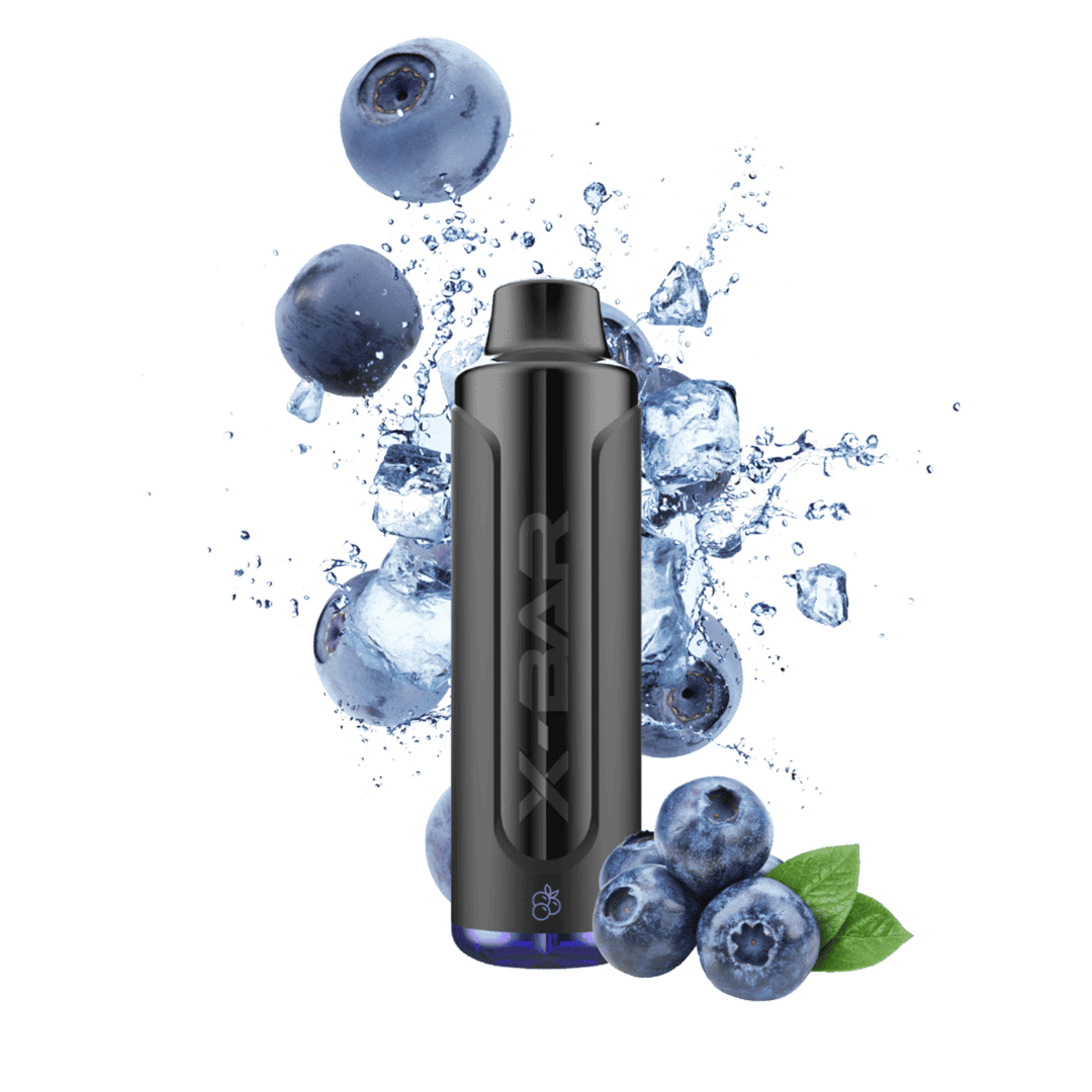 X-BAR MAX 6500 puffs - Blueberry - 0% / 5%